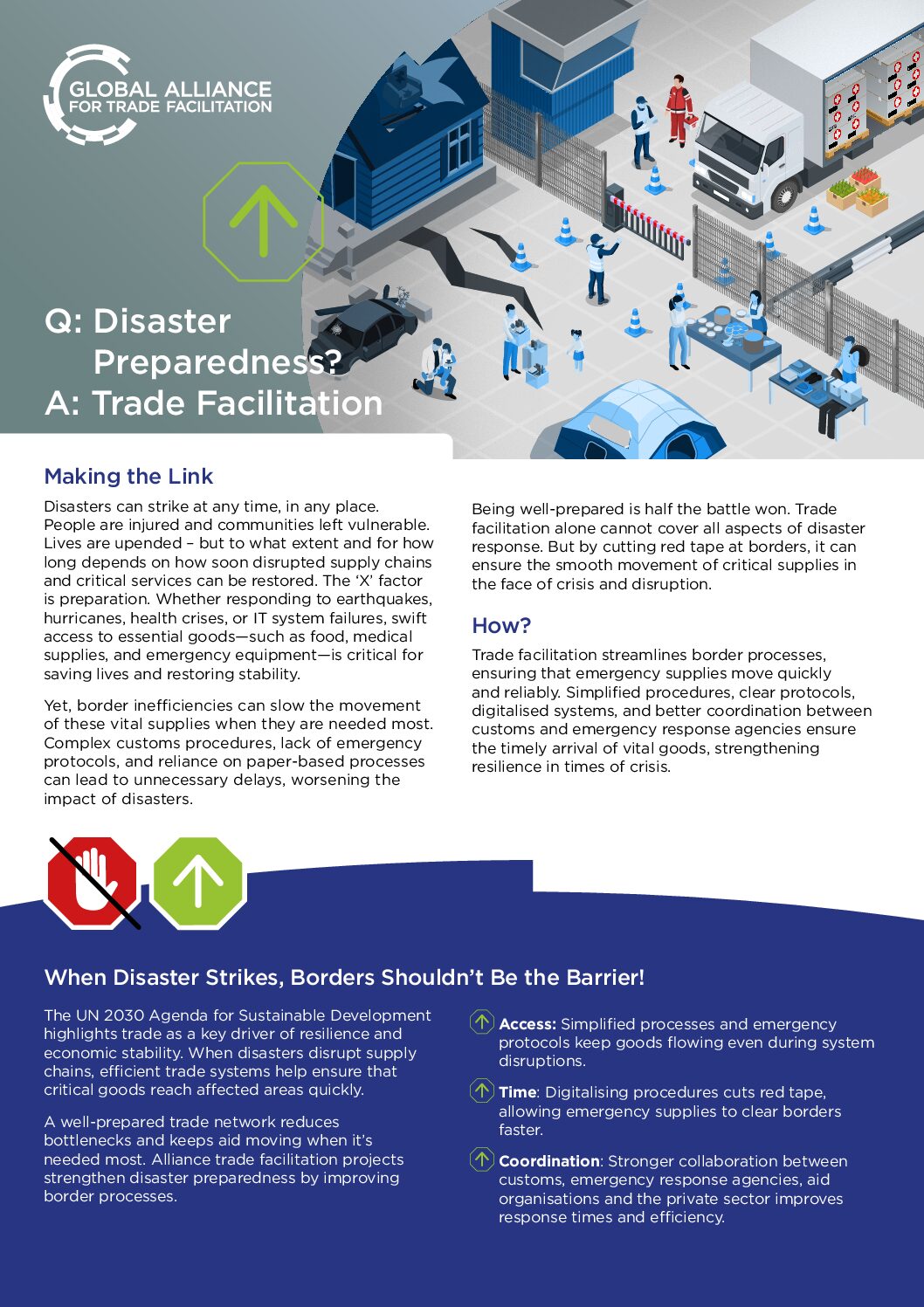 Trade Facilitation and Disaster Preparedness